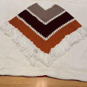 Poncho Crocket hand made unique